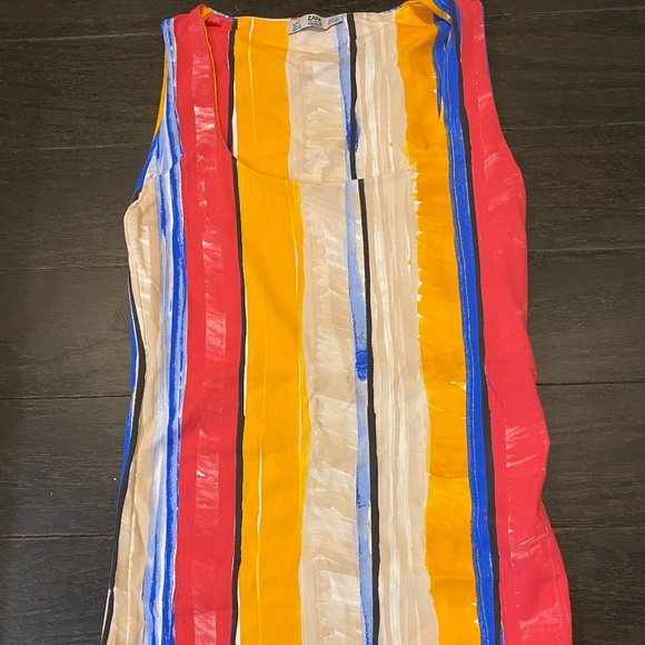 Zara multi colour tank top - Picture 1 of 2